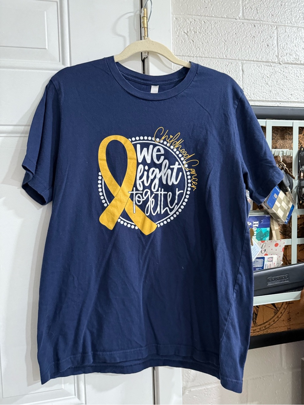 Banner Health Navy Blue 'We Fight Together' Ribbon Tee
